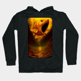 Deep Waters Vintage Art Hoodie